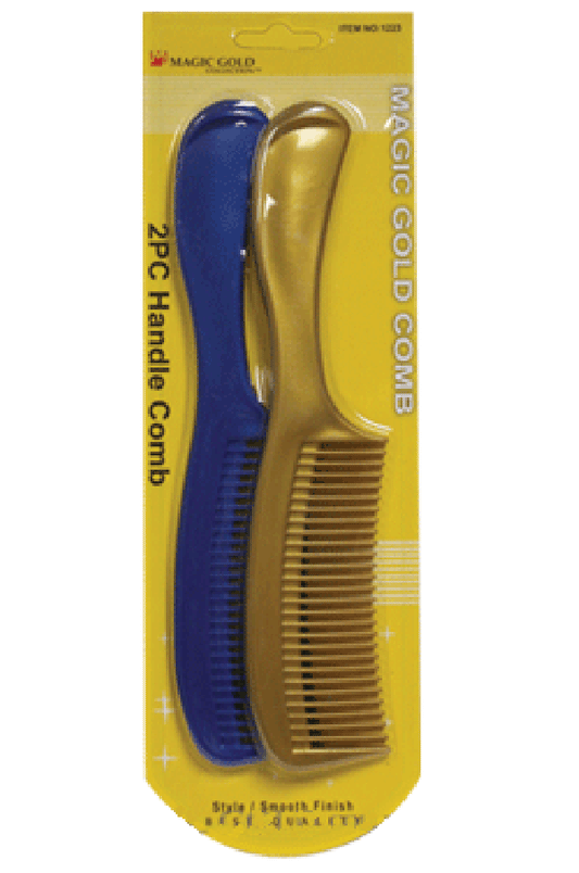 MAGIC GOLD #1223 2PCS HAND COMB PROFESSIONAT COMB PEOGNE PrOFESSIONNEFFE