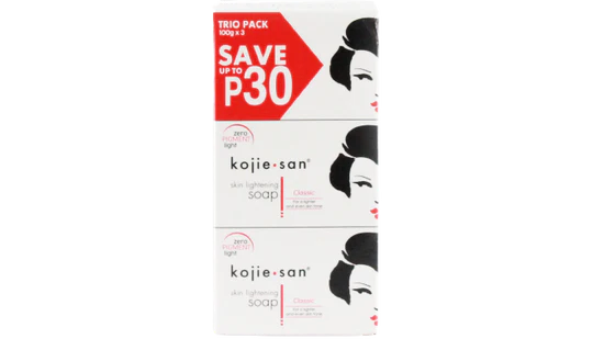 Kojie San Skin Lightening Kojic Acid Soap 3 Bars -
