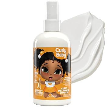 Curly Baby Curly Detangler Spray -Jasmine (8 oz)