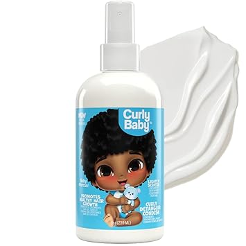Curly Baby Curly Detangler Spray -Marcus (8 oz) #4