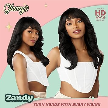 Sensationnel Glamzy Lace Crown Wig - Zandy Glueless