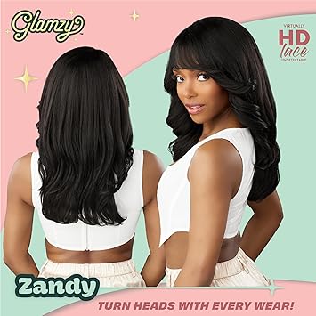 Sensationnel Glamzy Lace Crown Wig - Zandy Glueless