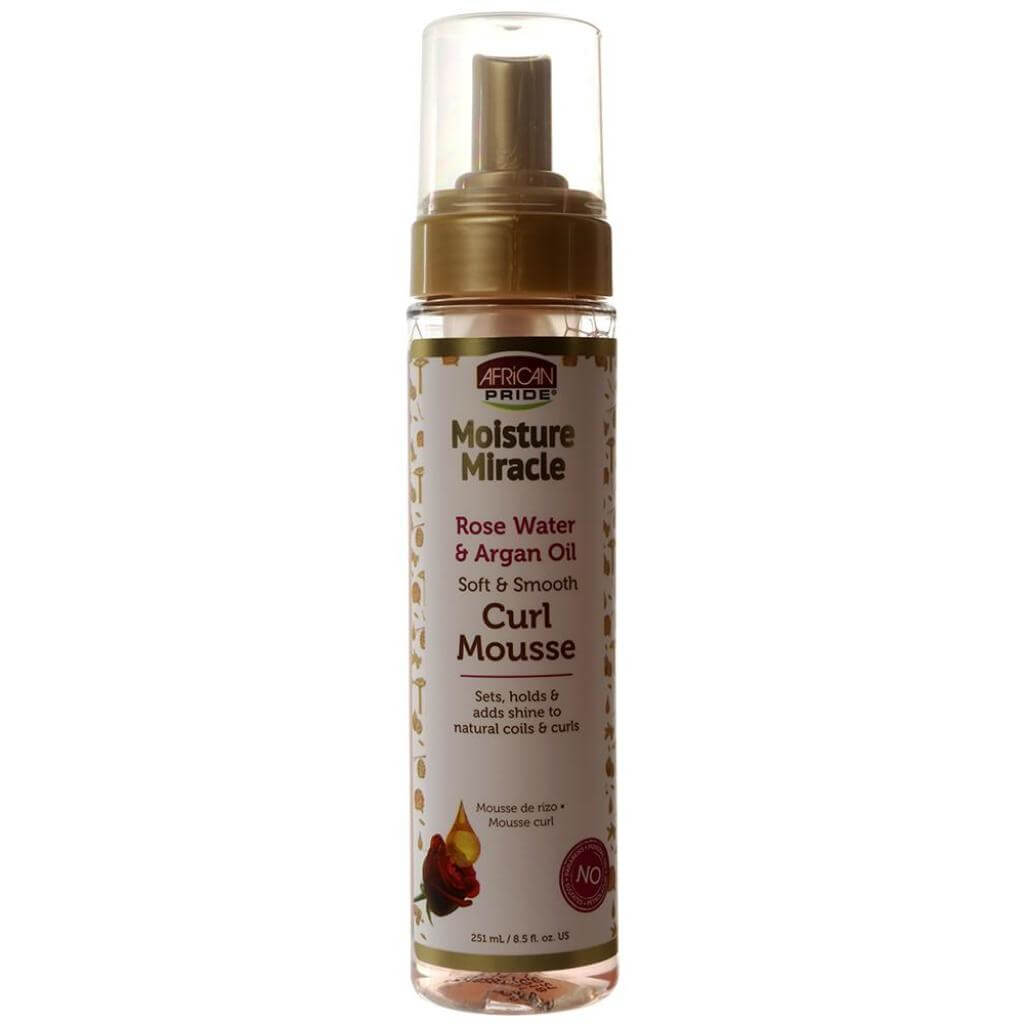 African Pride Moisture Miracle Curl Mousse (8.5oz) | Miami Beauty Supply