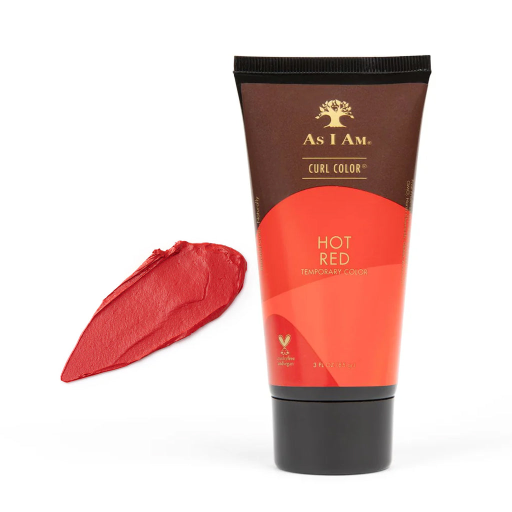 As I Am Curl Color Tube -Hot Red (3 oz)