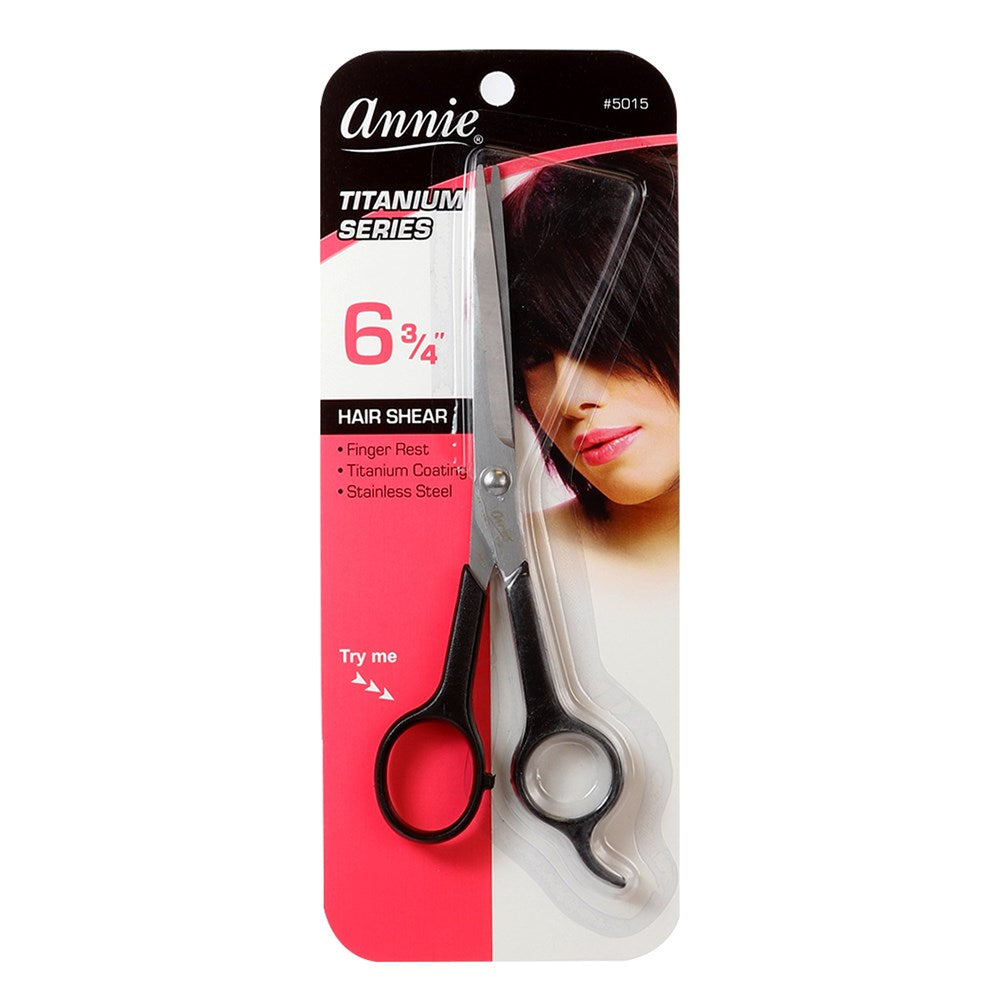 ANNIE Titanium Series Hair Shear [ 6 3/4"