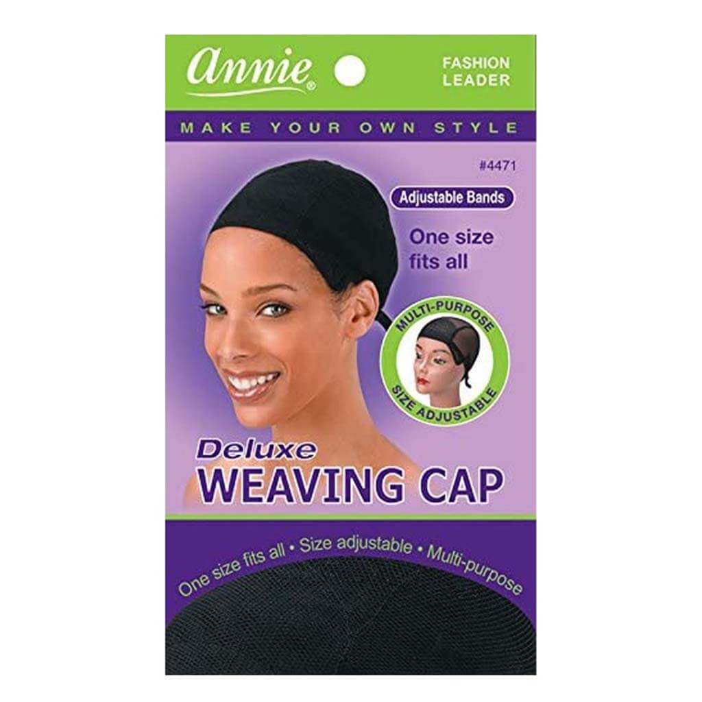 Annie - Deluxe Weaving Cap - Black | Miami Beauty Supply