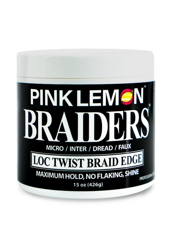 Bellatique Pink Lemon Braiders Loc Twist Braid Edge (15 oz)