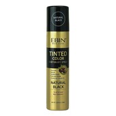Ebin Tinted Color Temporary Spray -Natural Black (3.38 oz