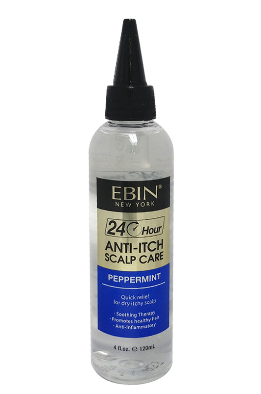 Ebin 24Hr Anti-Itch Scalp Care - Peppermint (4 oz)