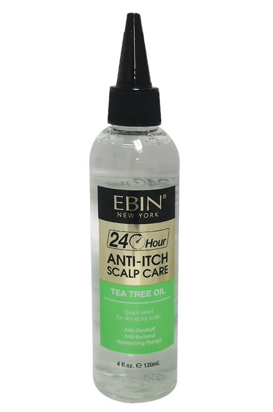 Ebin 24Hr Anti-Itch Scalp Care - Tea Tree Oil (4 oz)