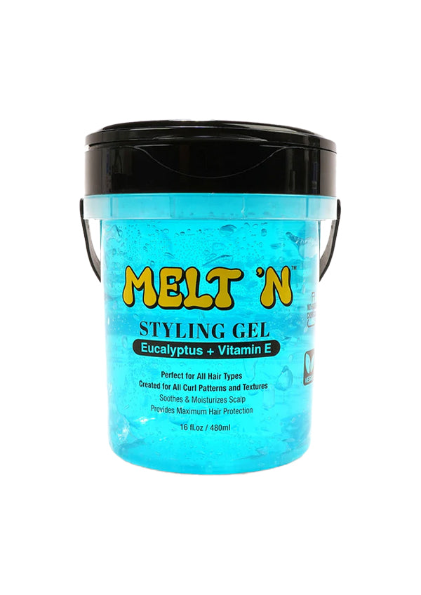EBIN MELT’N Styling Gel -Blue Eucalyptus + Vit.E (16 oz