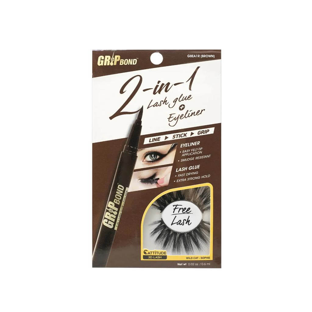 GRIPBOND2-IN-1EYELINERGLUE-BROWN.jpg | Miami Beauty Supply