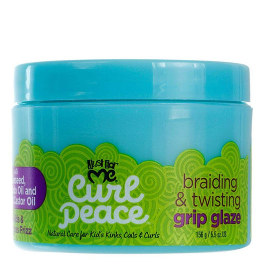 Just For Me Curl Peace Braiding & Twisting Grip Glaze (5.5oz) | Miami Beauty Supply