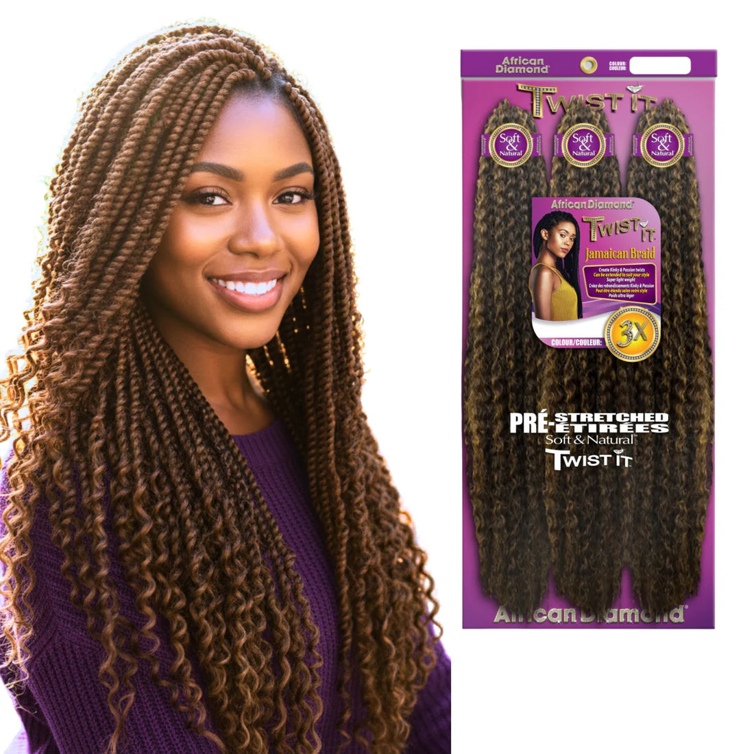 Jamaican Braid Twist It 3X