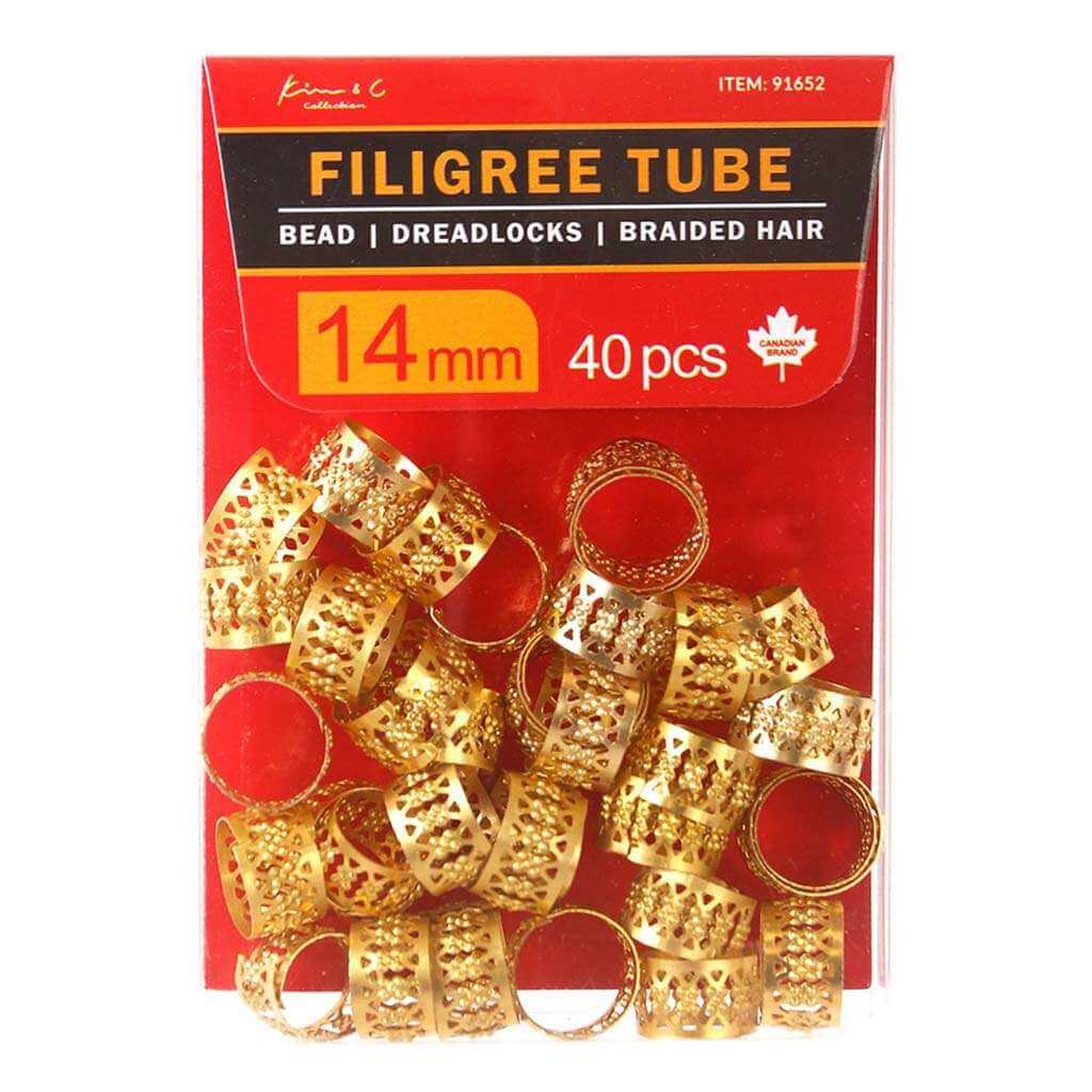 KIM-CFiligreeTubeGold14mm-_3.jpg | Miami Beauty Supply