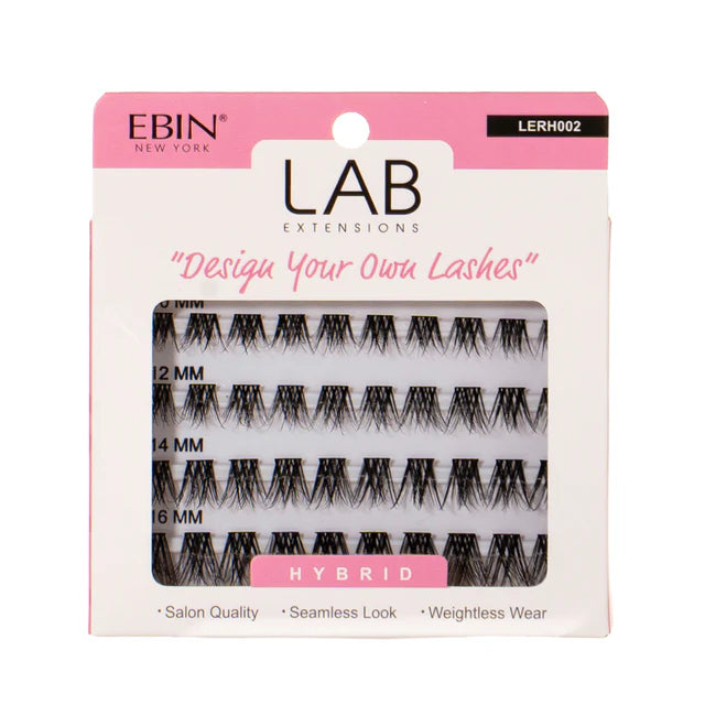 LAB EXTENSIONS DIY Cluster Lashes - Hybrid
