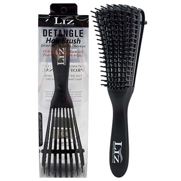 Liz Detan Gel hair Brush Demeiant Brosse a cheveux For wet And Dry Hair