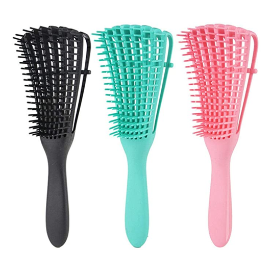 Liz Detan Gel hair Brush Demeiant Brosse a cheveux For wet And Dry Hair