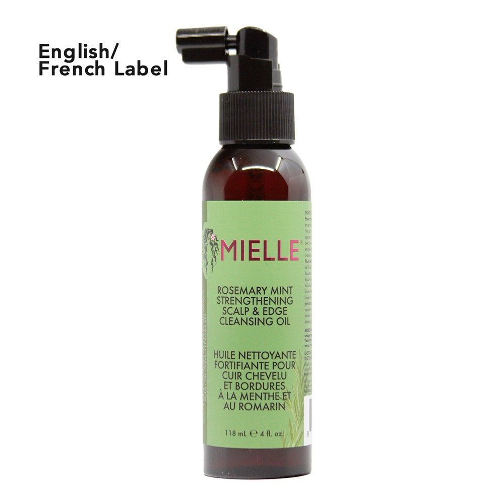 MIELLE Rosemary Mint Strengthening Scalp & Edge Cleansing Oil 4 oz