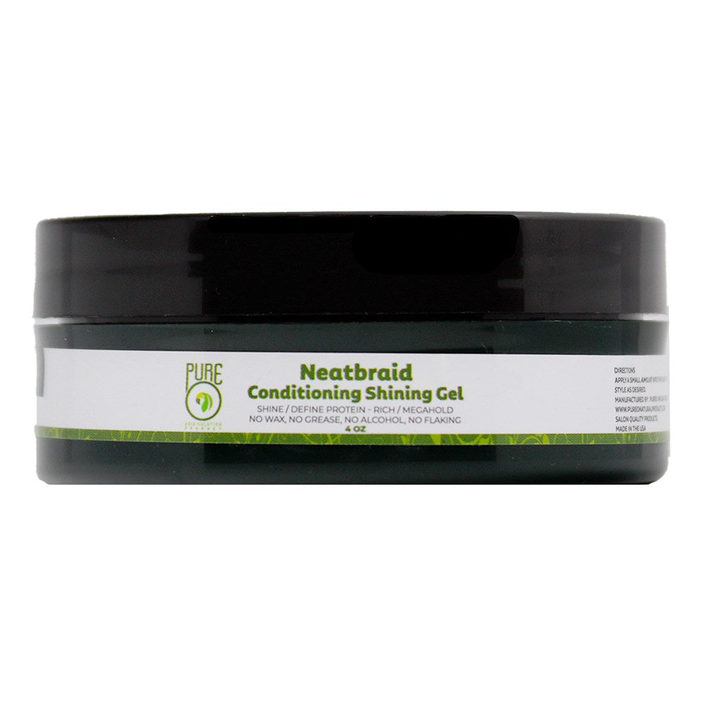 PURE NATURAL Neatbraid Conditioning Shining Gel 4oz
