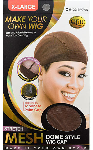 Qfitt Mesh Wig Cap(Dome style-XL
