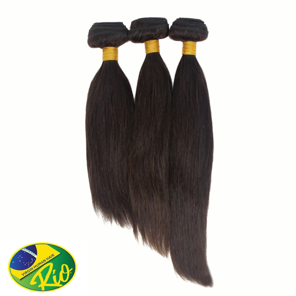 RIO - Virgin Human Hair - Straight 3X- Natural Color | Miami Beauty Supply