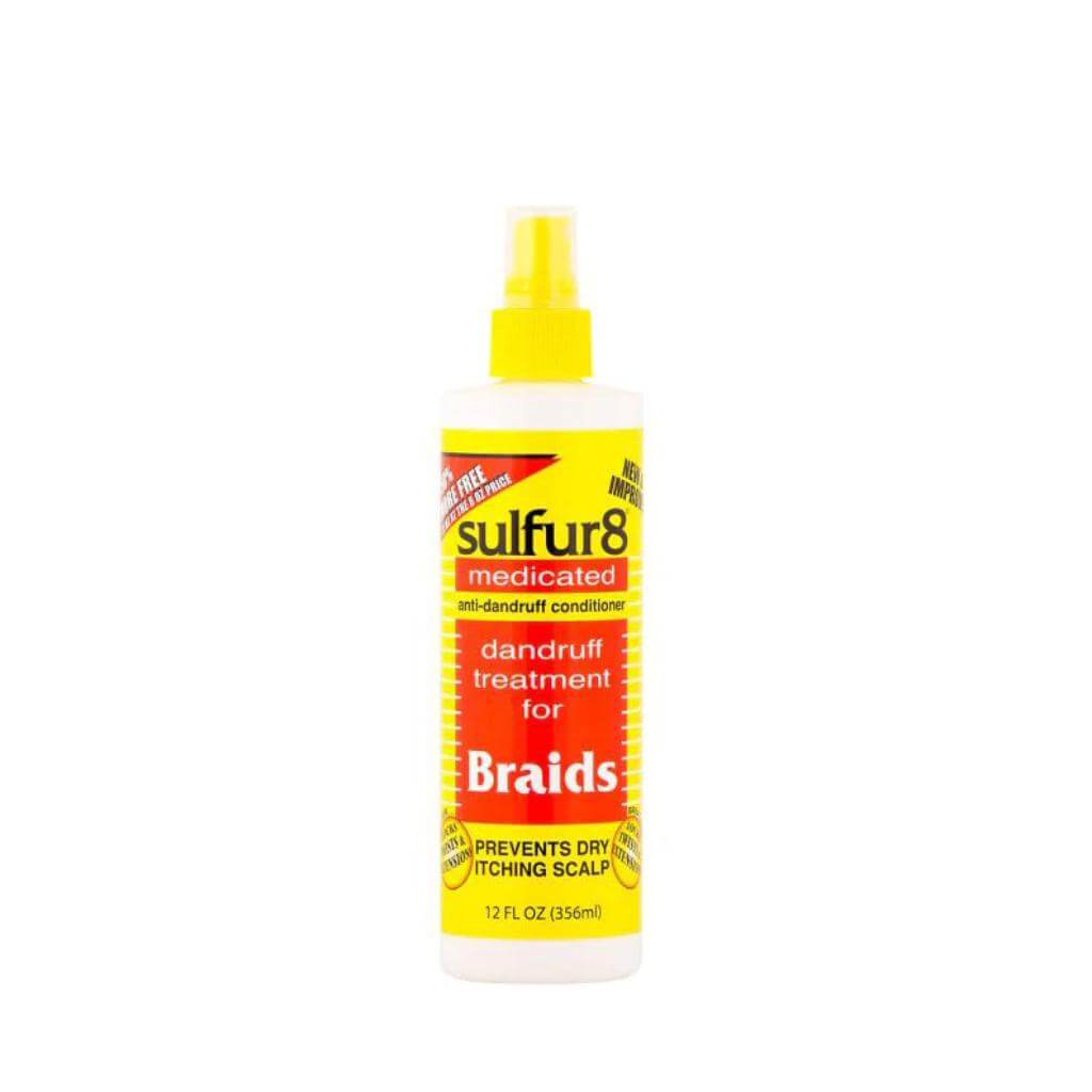 SULFUR8MedicatedDandruffTreatmentForBraids12oz.jpg | Miami Beauty Supply