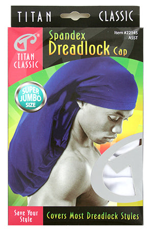Titan Spandex Dreadlock Cap Super Jumbo