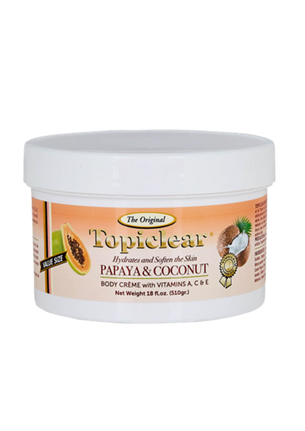 Topiclear Papaya & Coconut Cream Jar (18 oz)