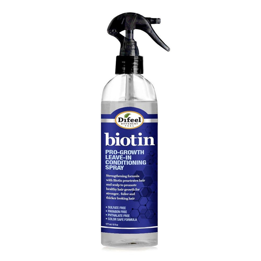 Difeel(Sunflower) Biotin Pro-Growth Leave In Conditioning Spray (6oz)