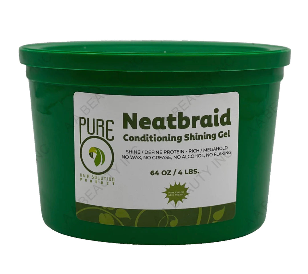 PURE NATURAL Neatbraid Conditioning Shining Gel 64oz