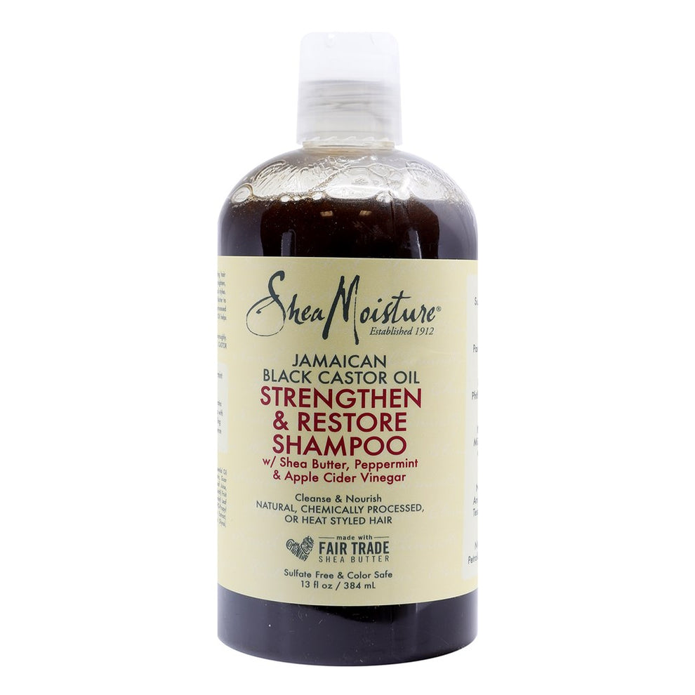 Shea Moisture
SHEA MOISTURE Jamaican Black Castor Oil Strengthen & Restore Shampoo 13oz
