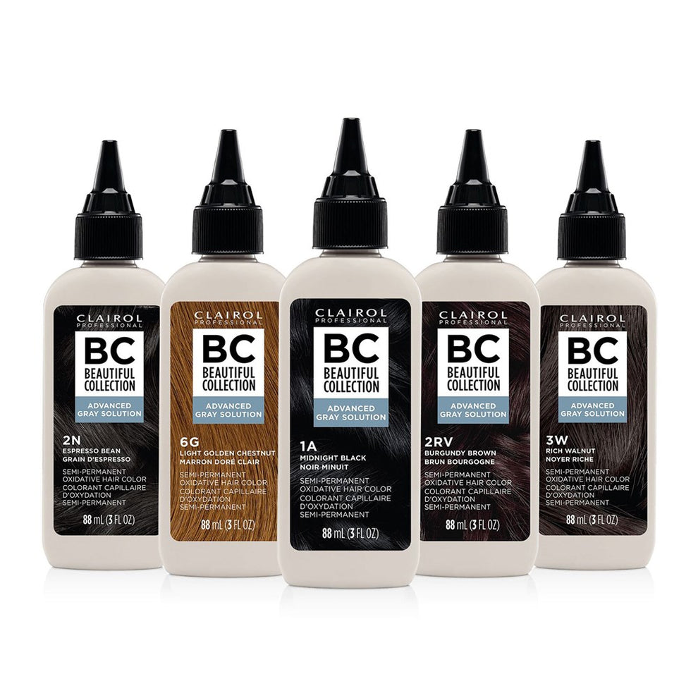 BEAUTIFUL COLLECTION Advanced Gray Solution - Semi Permanent Hair Color
