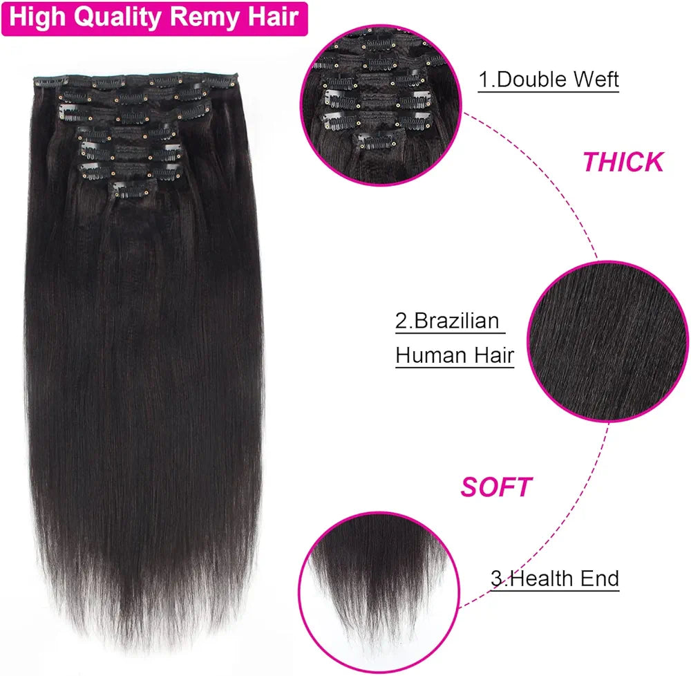 RIO VIRGIN HUMAN HAIR STRAIGHT NATURAL