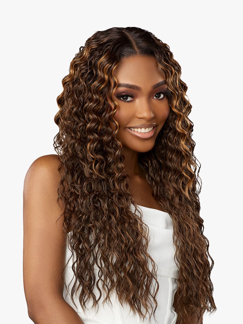 BUTTA LACE HUMAN HAIR BLEND WATER DEEP 28″