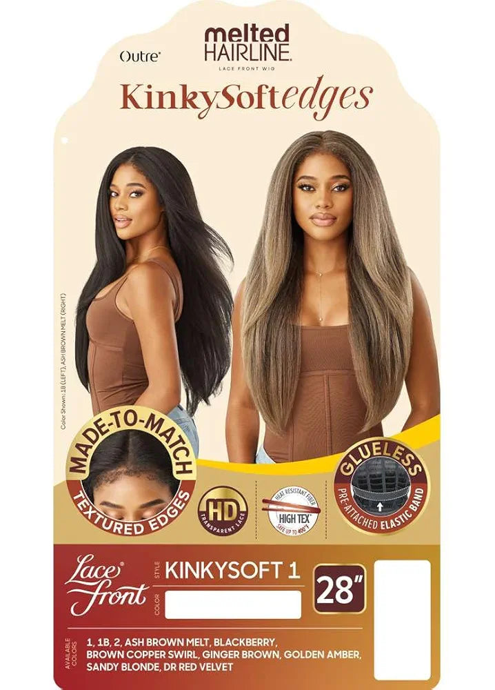 Outre Melted Hairline - Kinky Soft Edges - Kinky Soft 1