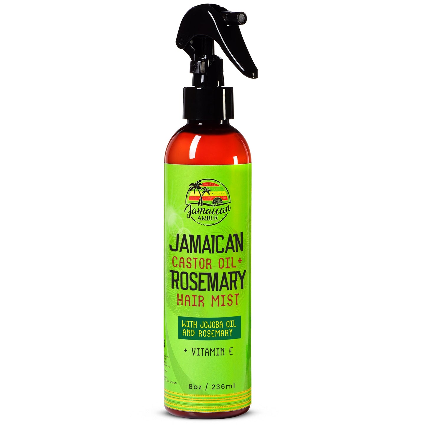 Jamaican Amber Jamaican Castor Oil & Rosemary Hair Mist 8 oz