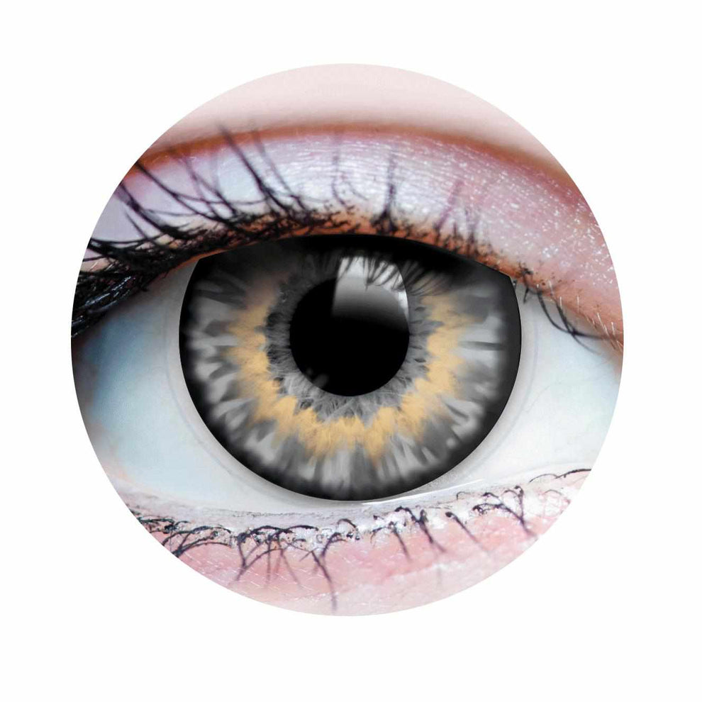 PRIMAL® Sunrise Ash - Grey Colored Contact Lenses 22514