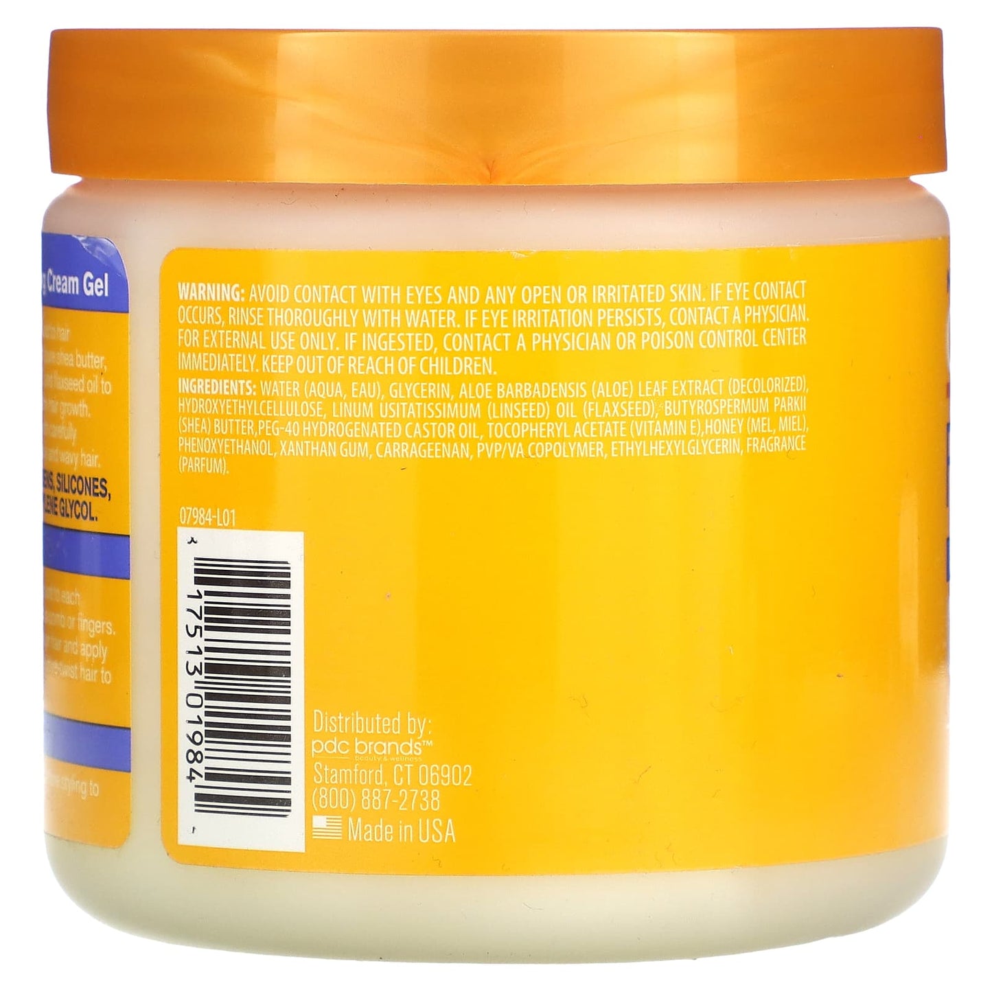 Cantu Flaxseed Smoothing Cream Gel(16oz)