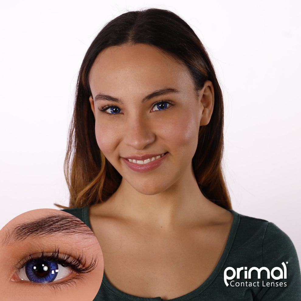 PRIMAL ® Moonlight Azure - Blue Colored contact Lenses 22500