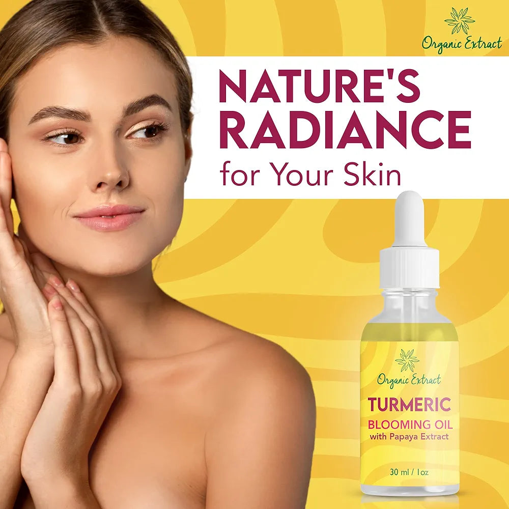 Organic Extract Turmeric BLOOMING OIL 1.OZ