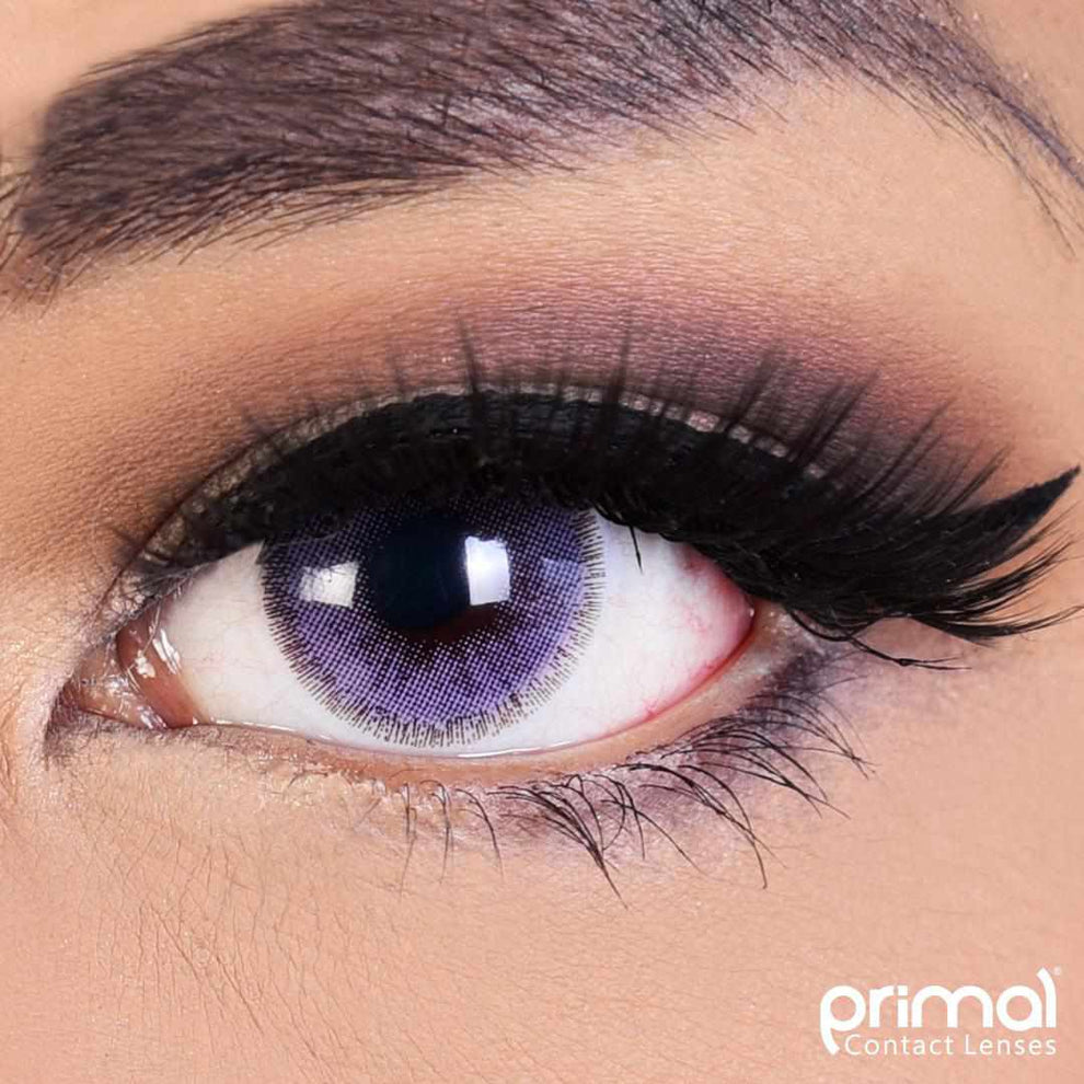 PRIMAL® Charm Lilac - Purple Colored Contact Lenses 22655