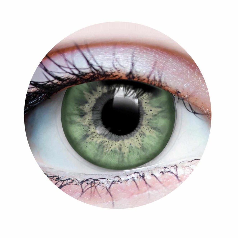 PRIMAL® Aurora Jade - Green Colored Contact Lenses 22527