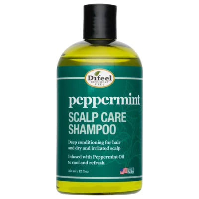 Difeel(Sunflower) Peppermint Scalp Care Shampoo (12oz)