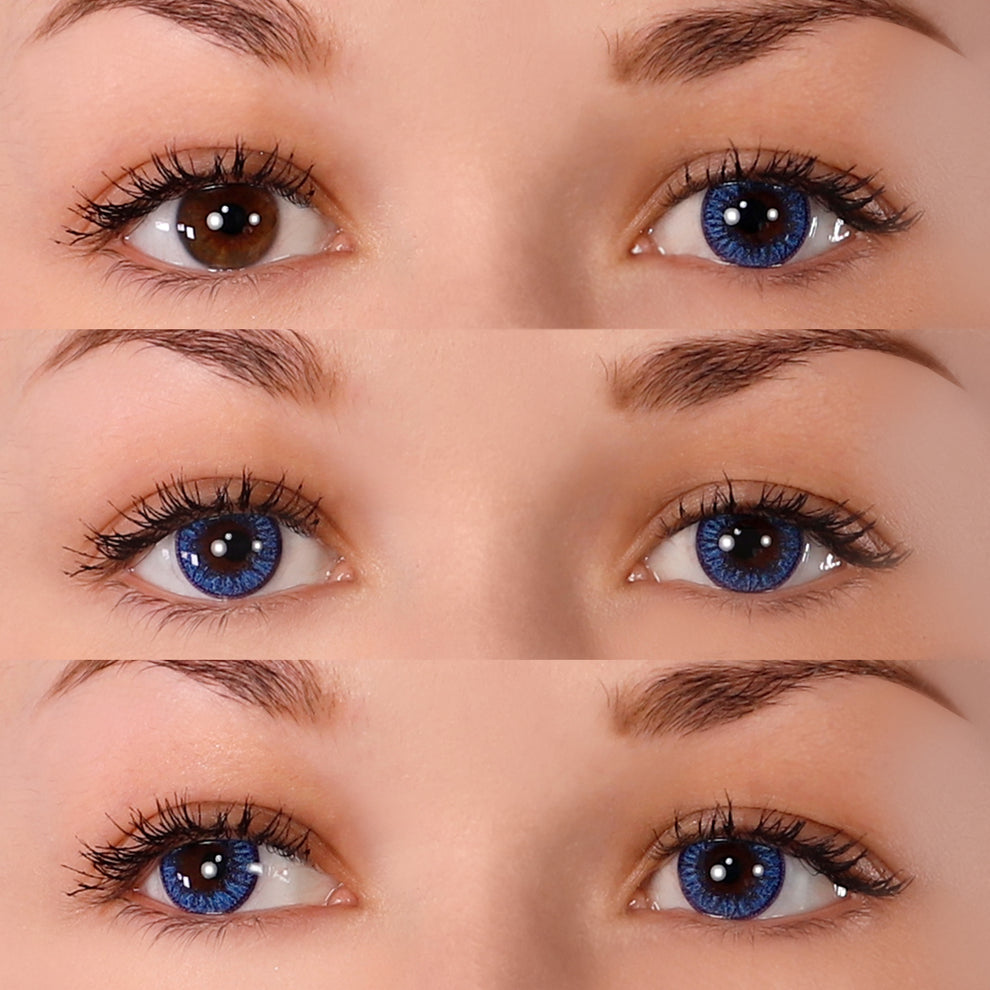 PRIMAL® Enchanted Azure - Blue Colored contact Lenses 22701