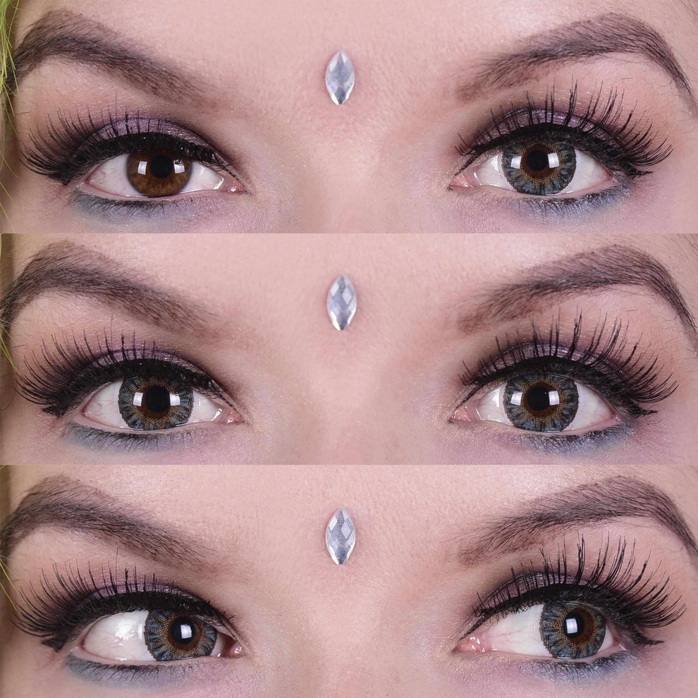PRIMAL® Delightful Azure - Blue Colored Contacts 22742