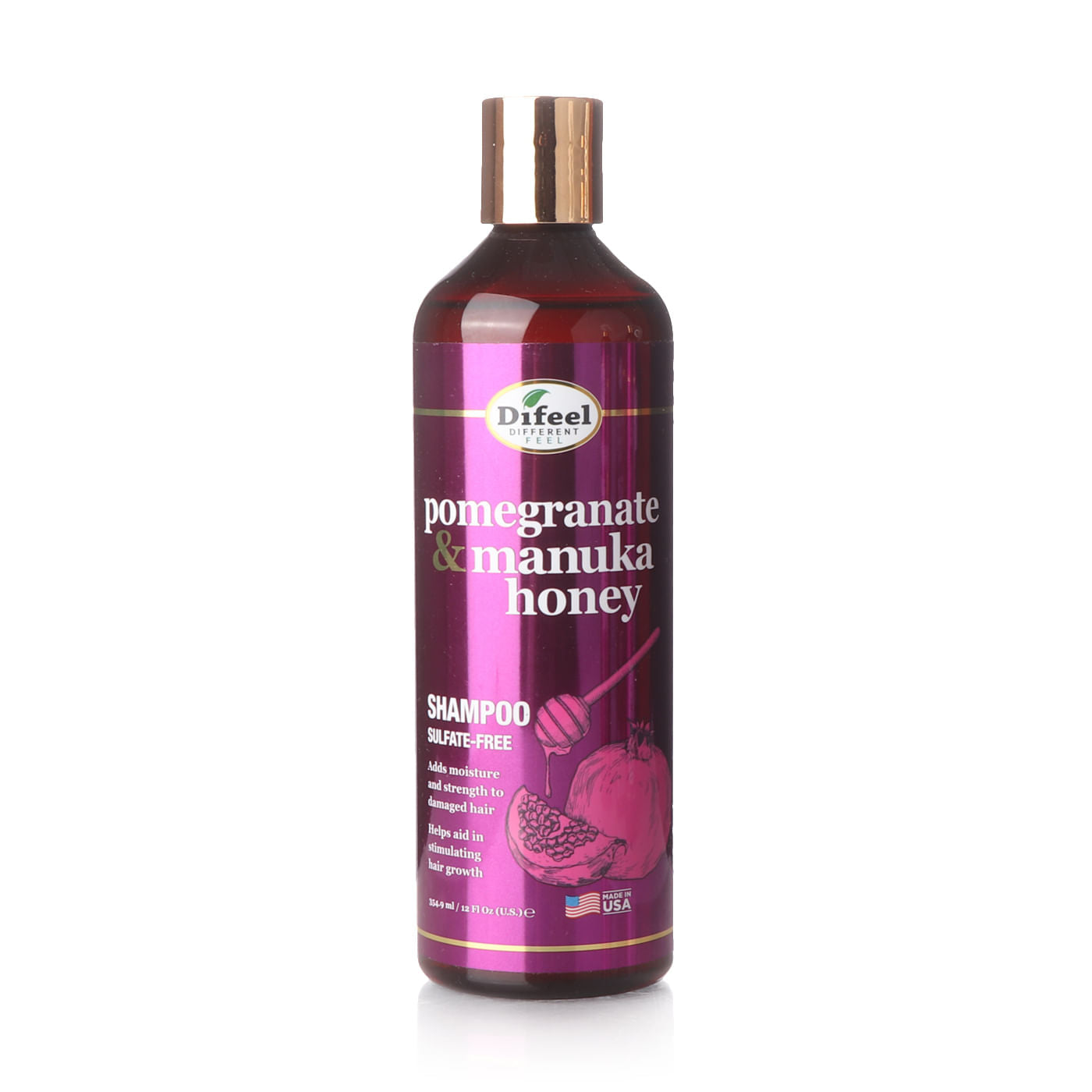 Difeel(Sunflower) Pomegranate & Manuka Honey Sulfate Free Shampoo
