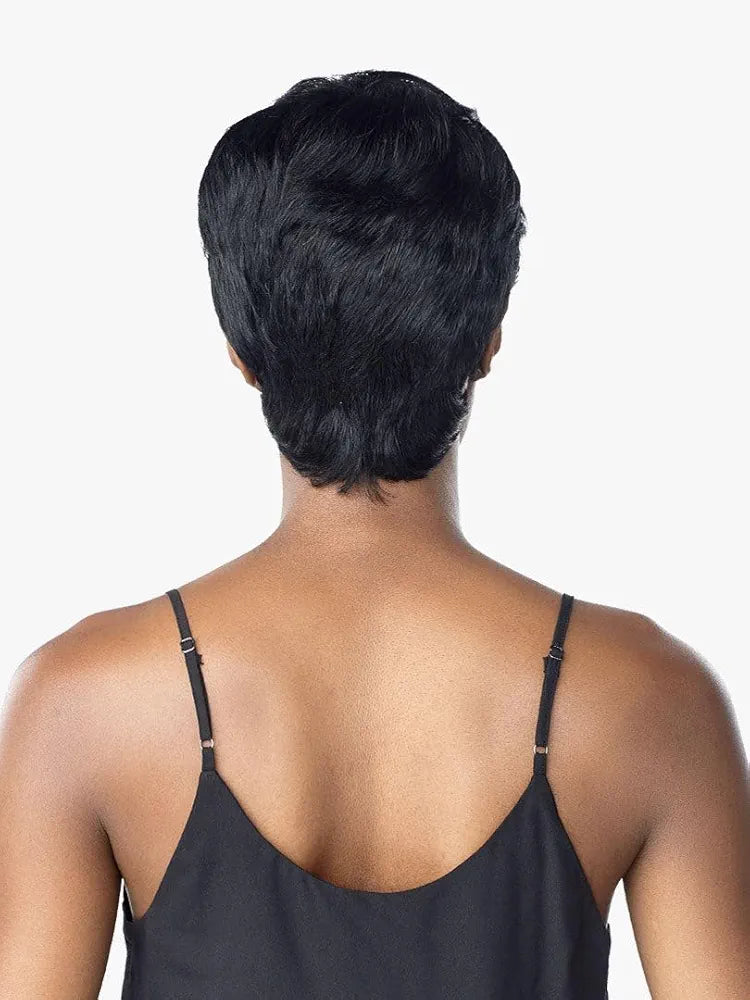 Sensationnel Empire 100% Human Hair Salt & Pepper Series Wig