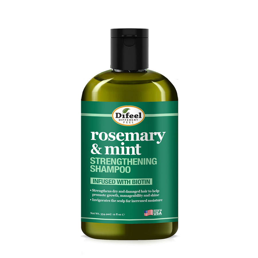 Difeel(Sunflower) Rosemary Mint Strengthening Shampoo (12oz)