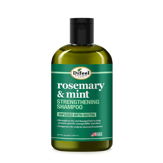 Difeel(Sunflower) Rosemary Mint Strengthening Shampoo (12oz)